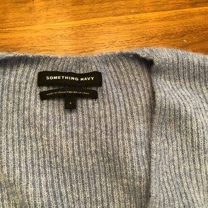Something navy blue sweater size small